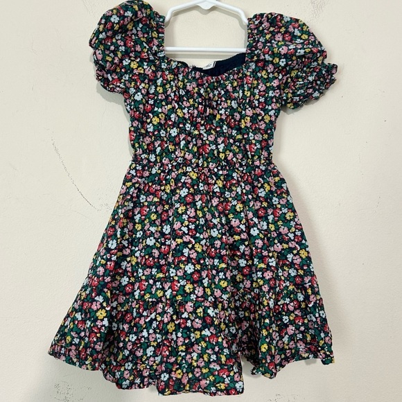 Janie and Jack Floral Puff Sleeve Dress SIZE 3T - Picture 2 of 4